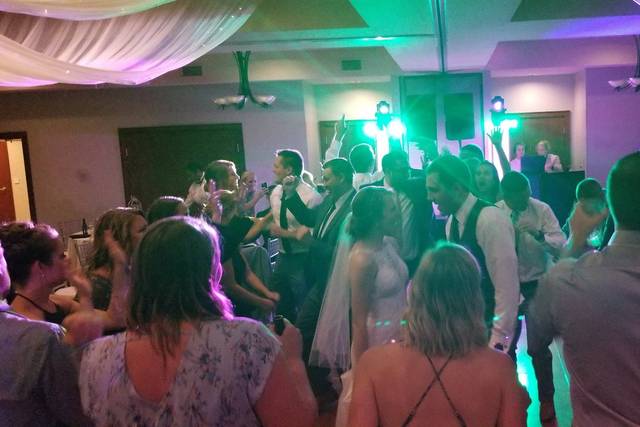 Packed dance floor
