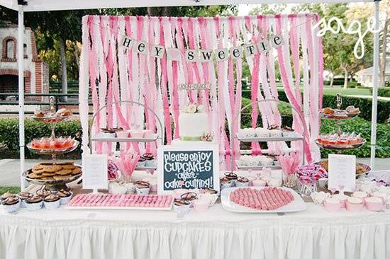 Dessert station