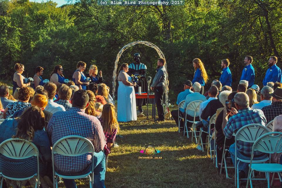 Garden wedding