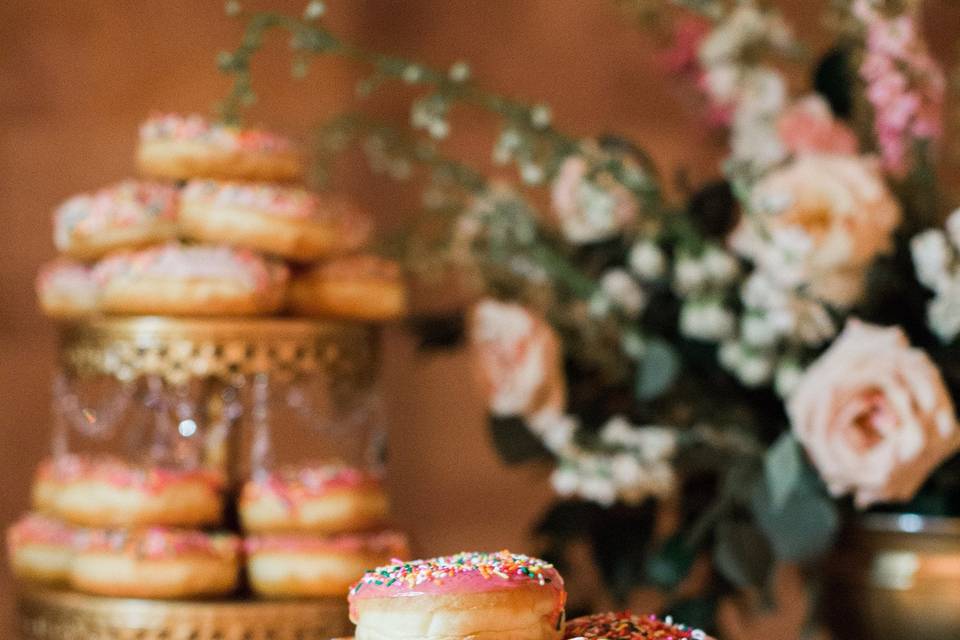 Wedding donuts