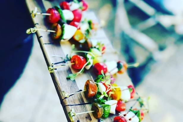 Tomato Mozz Skewers