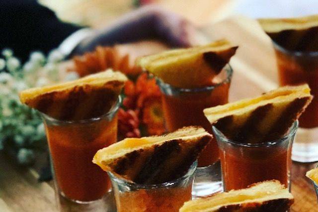 Tomato basil shooter