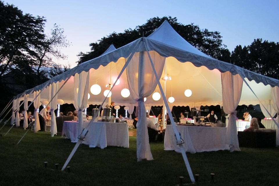 Tented event