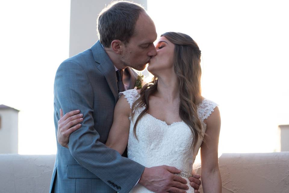 The happy couple