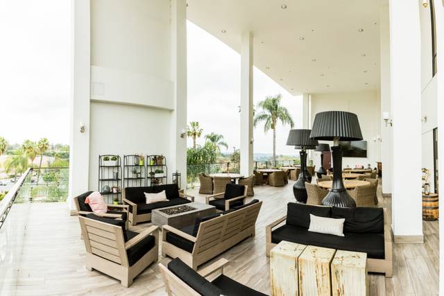 Light filled patio