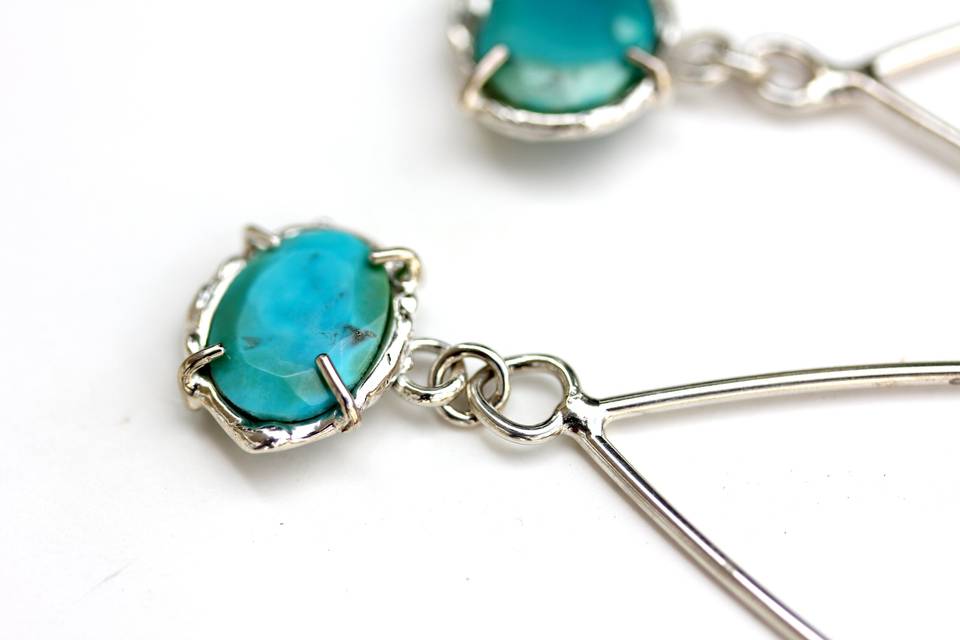 Turquoise earrings