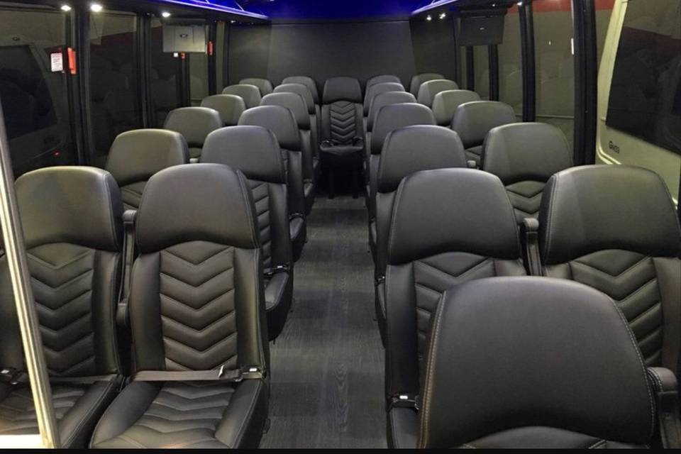 Lux baby bus interior
