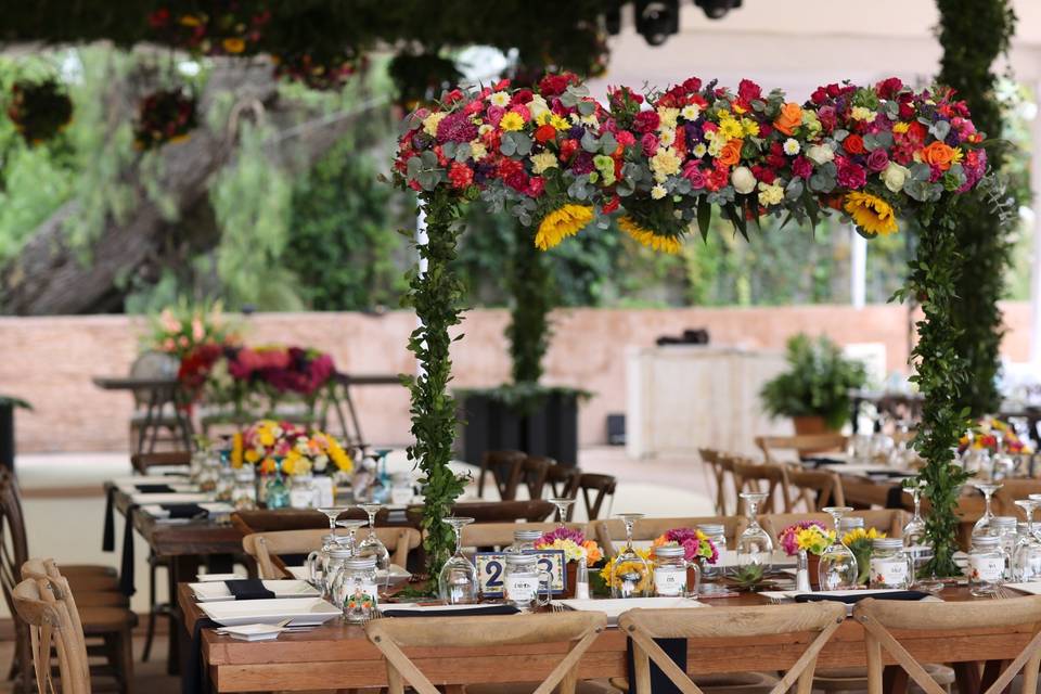 Mexican decor wedding