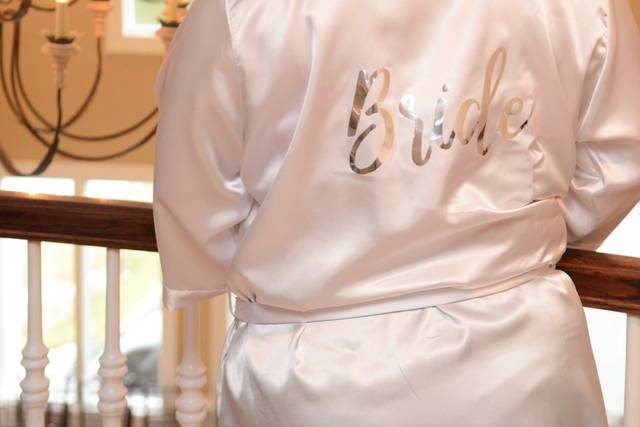 Bride looking great