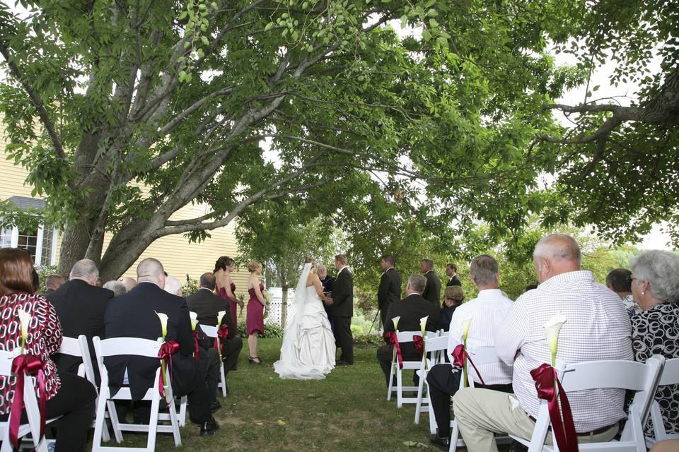 Ceremony in Gardens