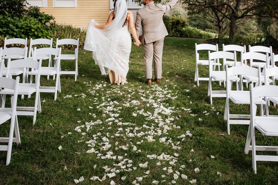 Garden ceremony