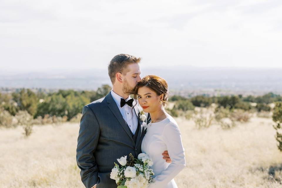 Enchanting desert elopement