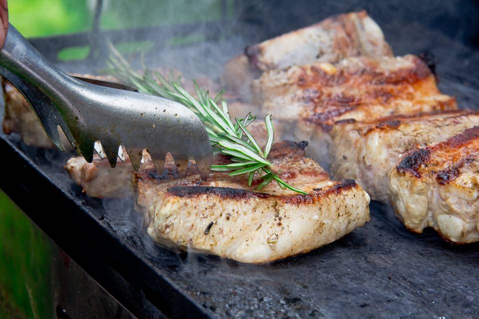 Grilled Rosemary Pork