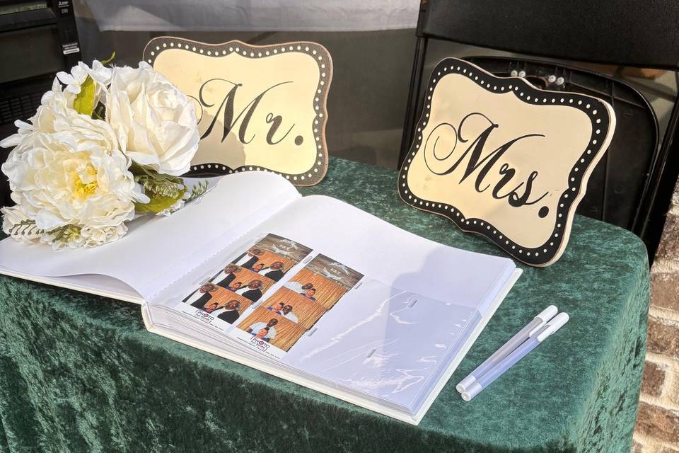 Wedding Photo Guest album