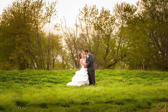 Couple in a field