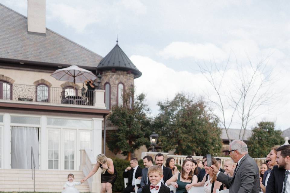 Ceremony on the West Lawn