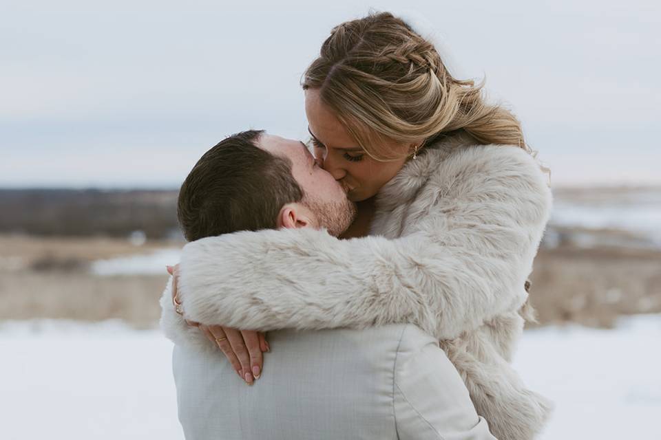 Winter Wedding Party