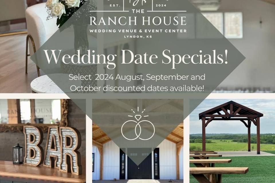 Wedding Date Specials!!