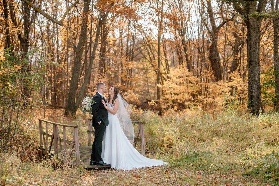 Fall wedding in MN