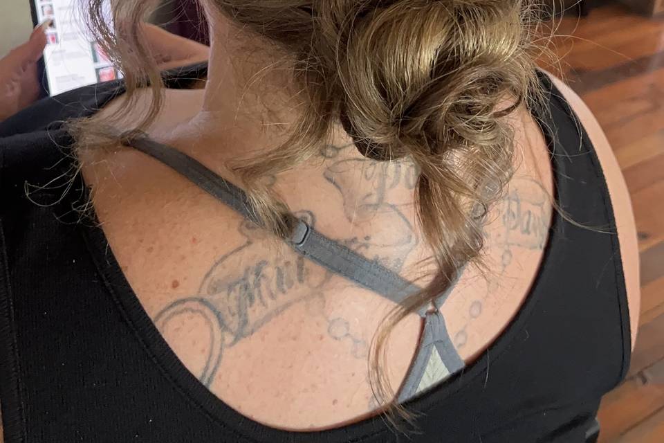 Bridesmaids updo
