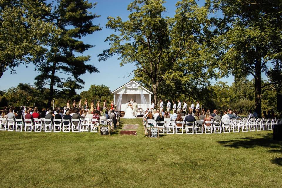 Ceremony at the Smokehouse