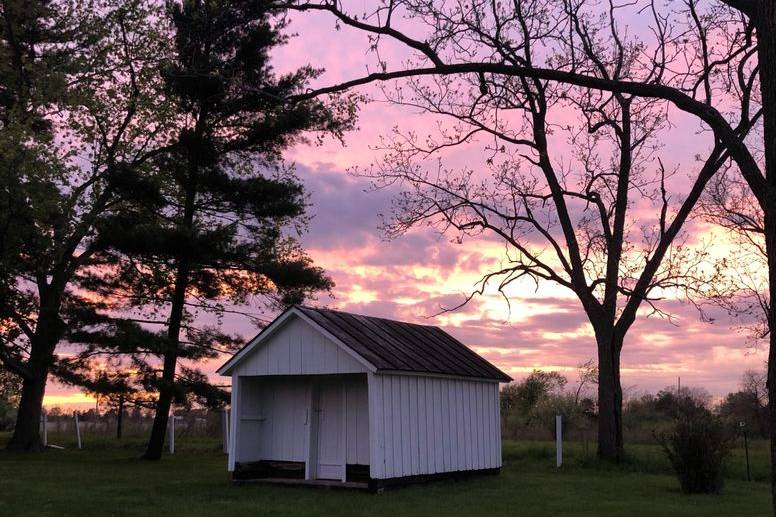 The Smokehouse at dusk