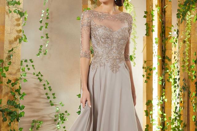 Style 71625, (eggplant) Mother of the Bride Dress by MGNY Madeline Gardner