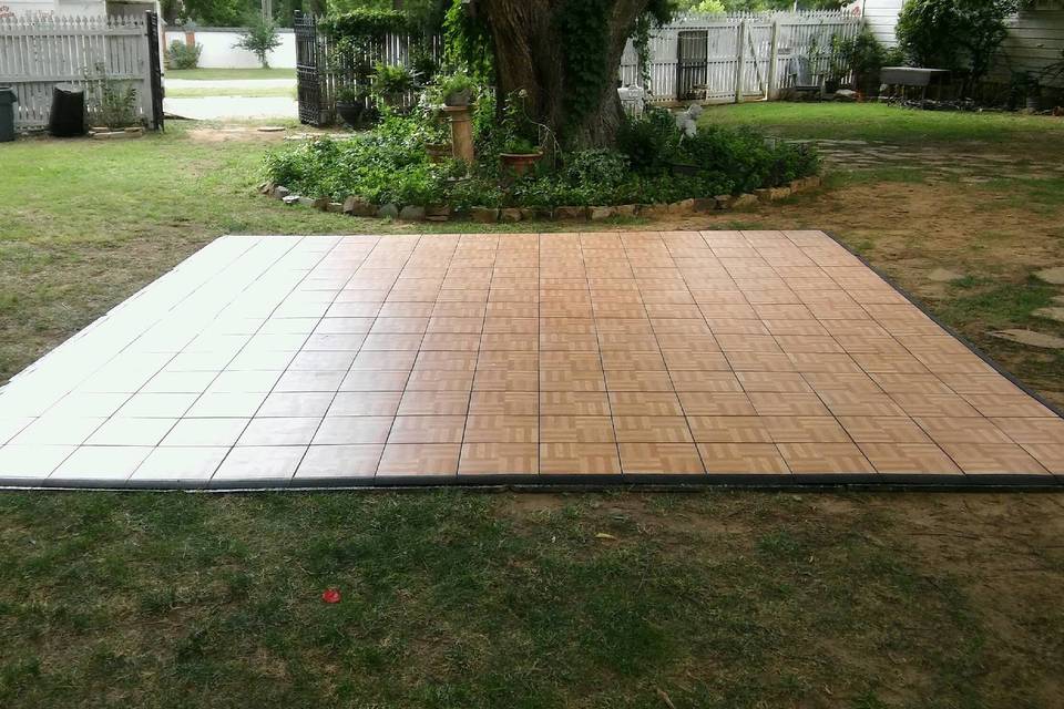 Outdoor Dance Floor