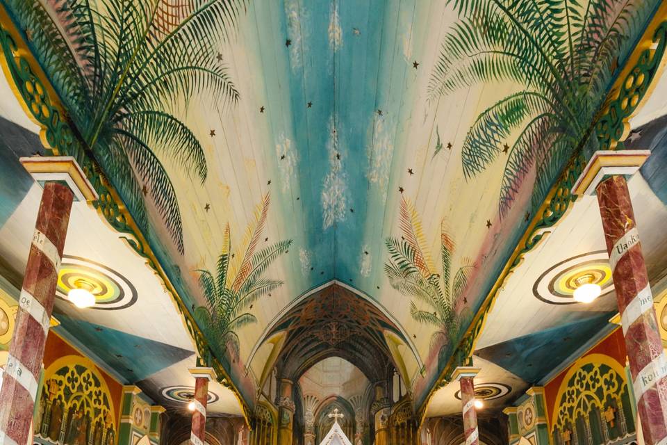 Painted Church in Captain Cook