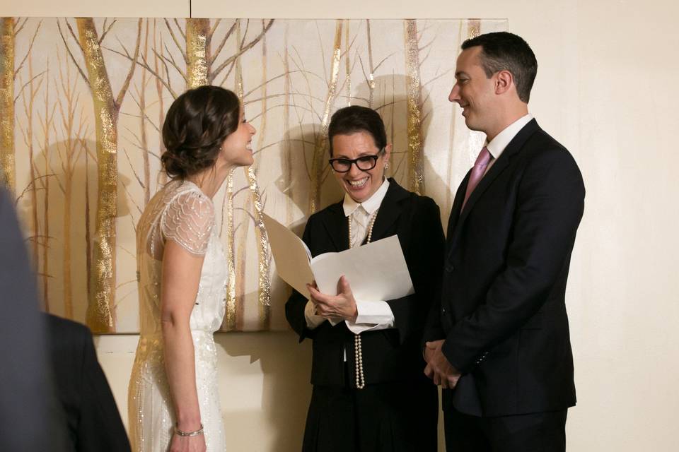 Susan Turchin - Officiant/Celebrant NYC - Creative Wedding Ceremonies