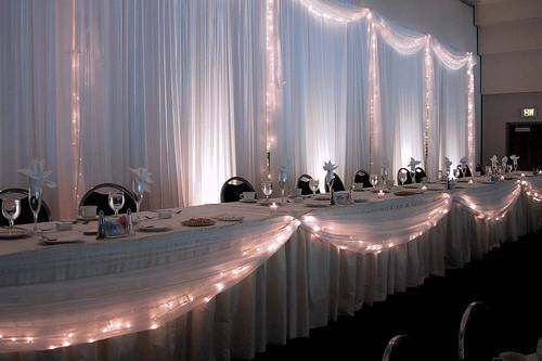 Wedding head table