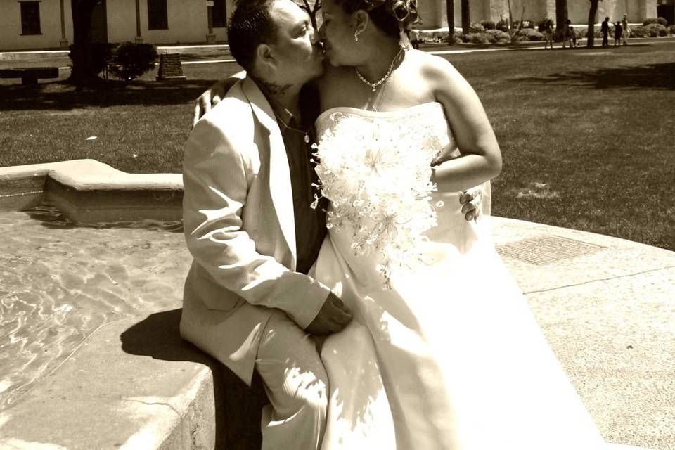 Wedding photo shoot