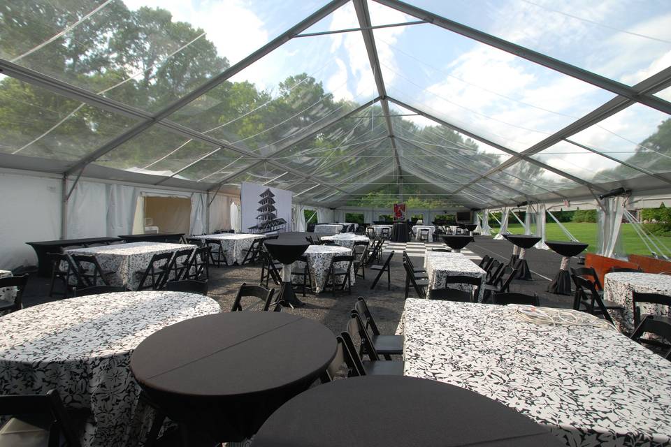 Crystal Water Goblet  Mutton Party and Tent Rental