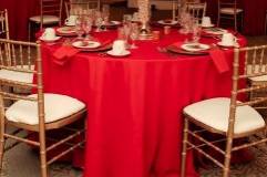 Red wedding theme