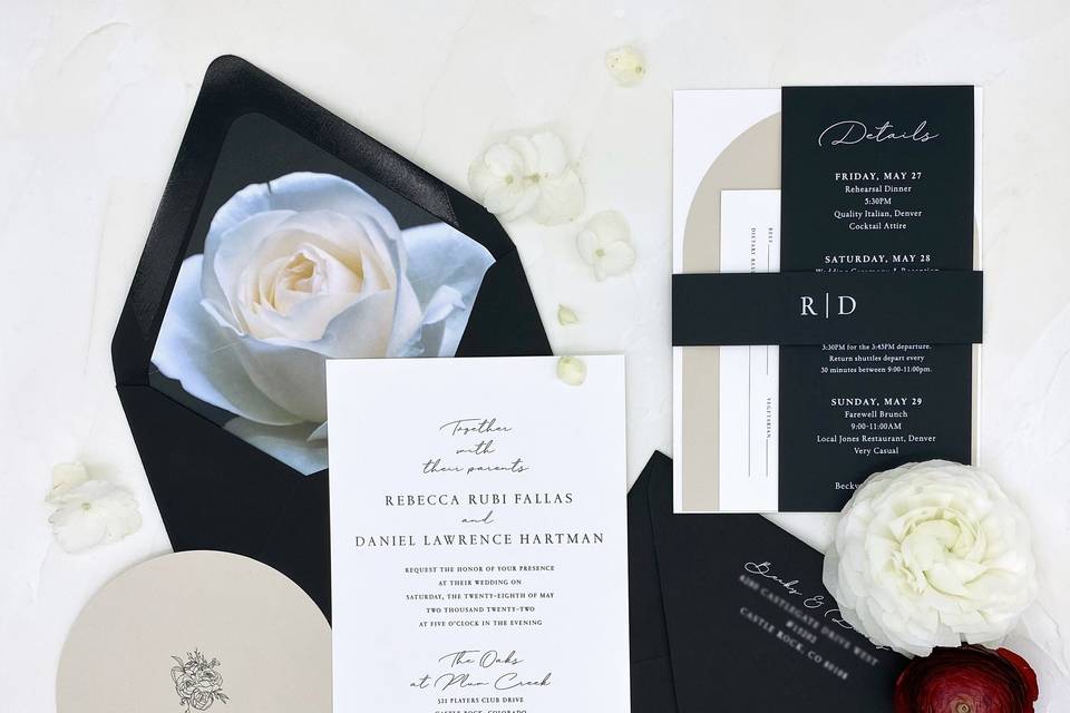 Modern Wedding Invitation