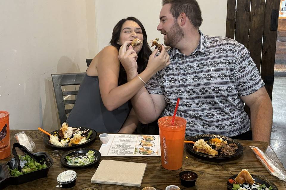 Wedding Tasting couple