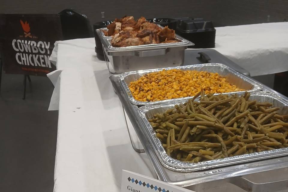 We Cater!
