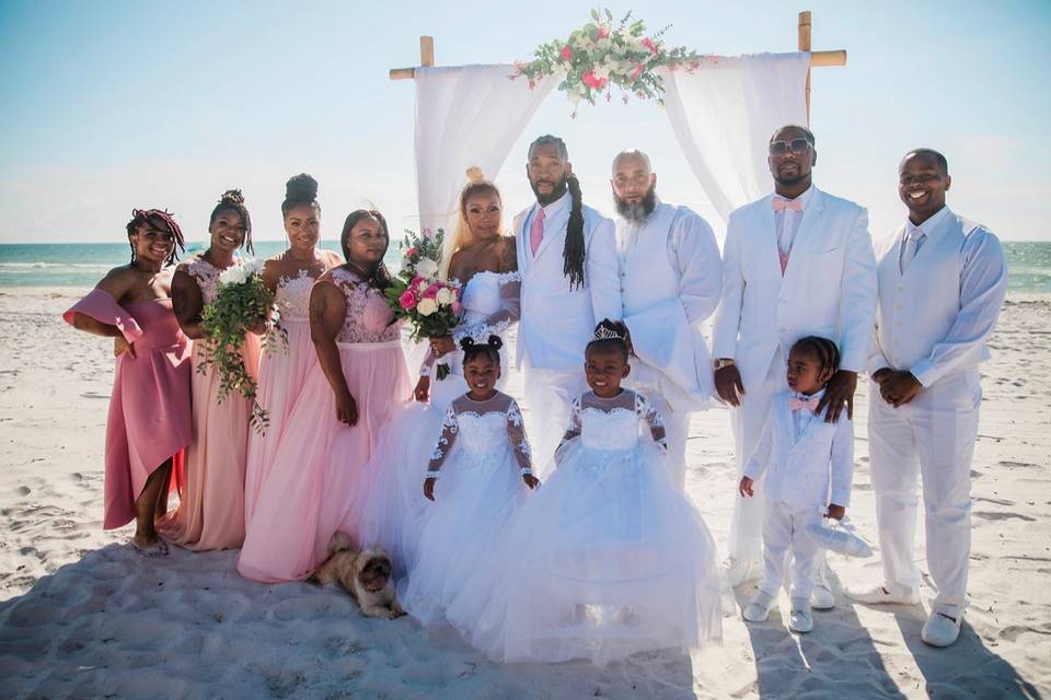 Adorable flower girls