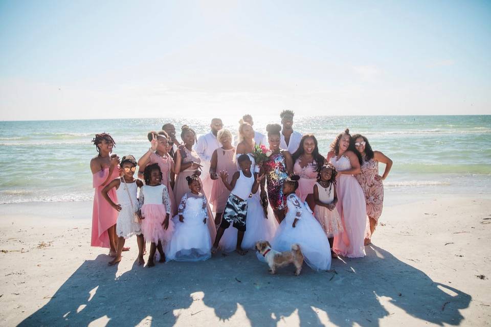 Beach wedding