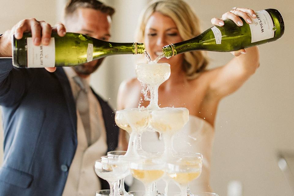 Champagne Tower