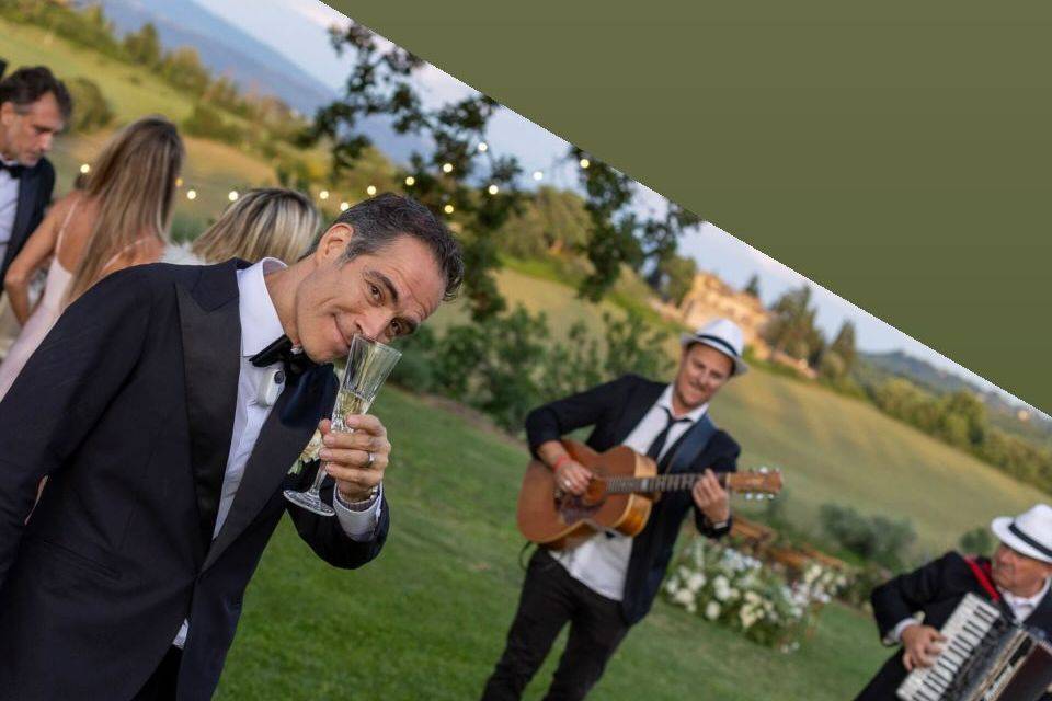 TRIO FOLK Wedding Tuscany