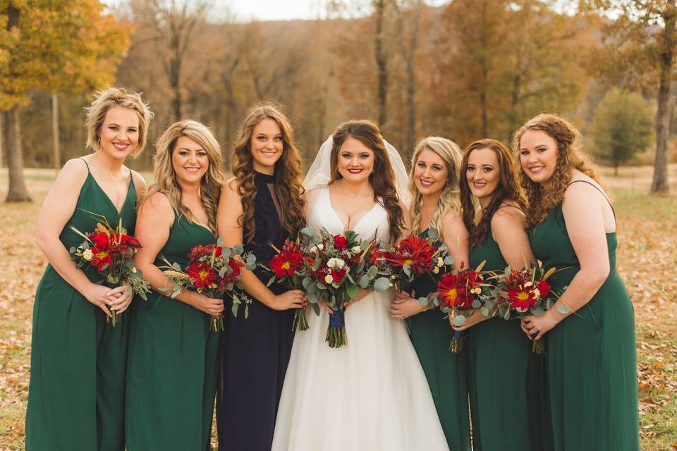 Brook + bridesmaids