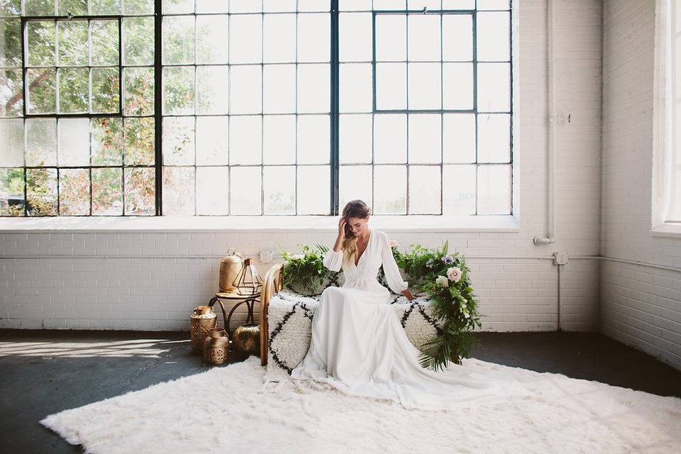 The Bride in the Edison Room