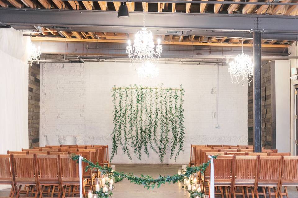 Chandelier Room Ceremony