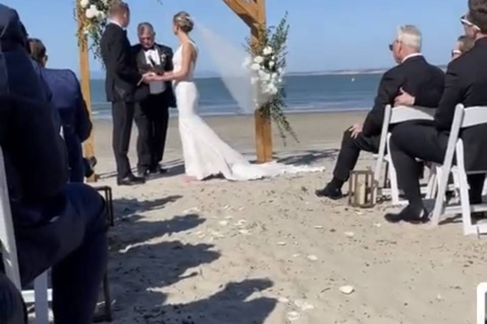Monterey Beach Ceremony