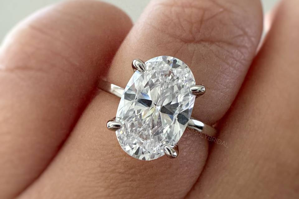 3.50ct Oval Diamond