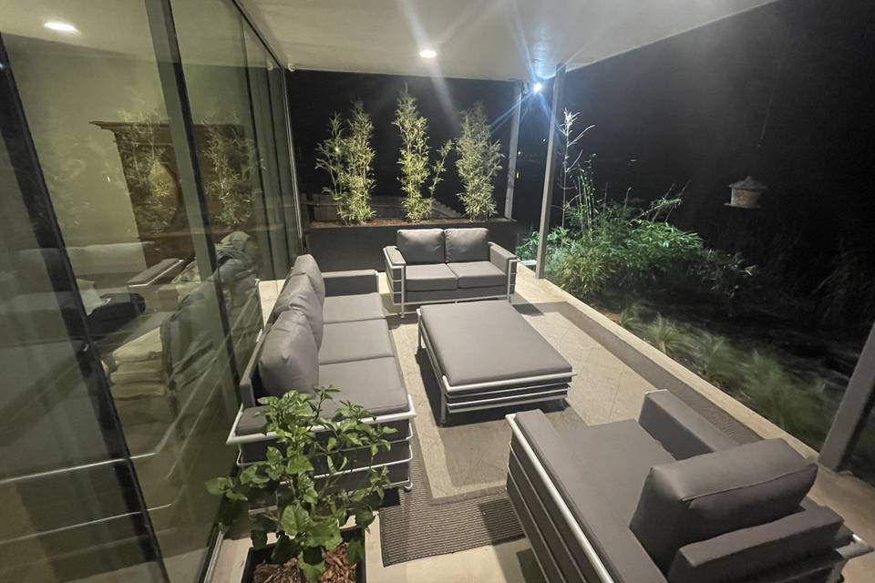 Patio Lounge off Master