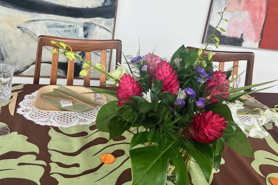 Flowers on Tables
