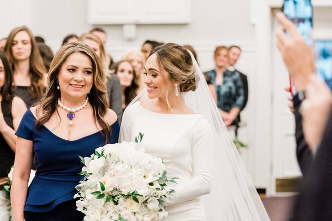 BEAUTIFUL MOTHER AND BRIDE