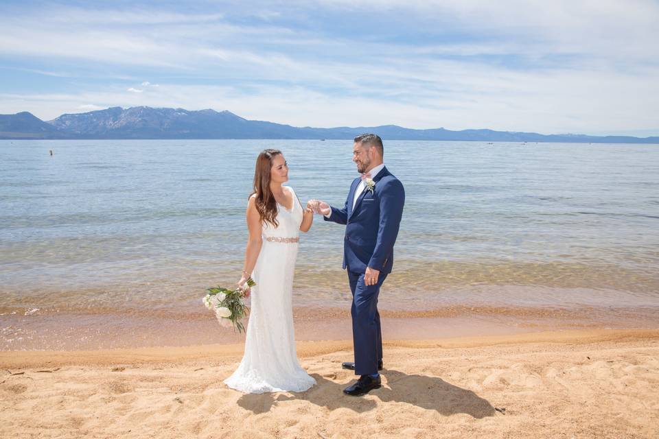 Lake Tahoe Beach walk